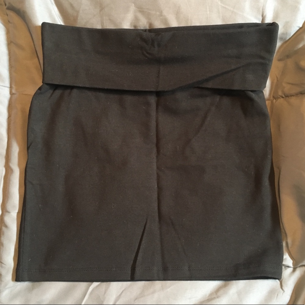 Charlotte Russe Black Pencil Skirt
